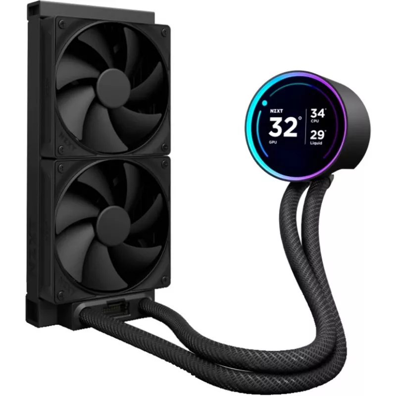 NZXT KRAKEN Elite V2 240 Liquid Cooling Display Must RL-KN24E-B2 (RL-KN24E-B2)