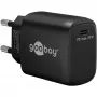 Goobay 65367 Charger Indoor AC for Laptop Smartphone Tablet Must