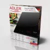 Adler AD 6513 pliit Must Tööpinnal kasutamiseks 29 cm Tsoon Induktsioonpliit 1 tsooni
