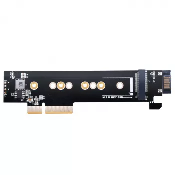 Silverstone SST-ECM28 M.2/SATA adapterkaart, PCIe 4.0, 1x M-Key, 1x SATA