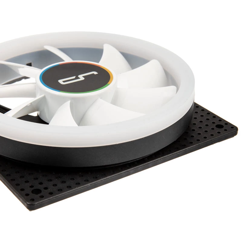 Cryorig Crona X 120 mm ventilaator, valge — 400–1700 RPM, 60.6 CFM, 2.65 mmH2O