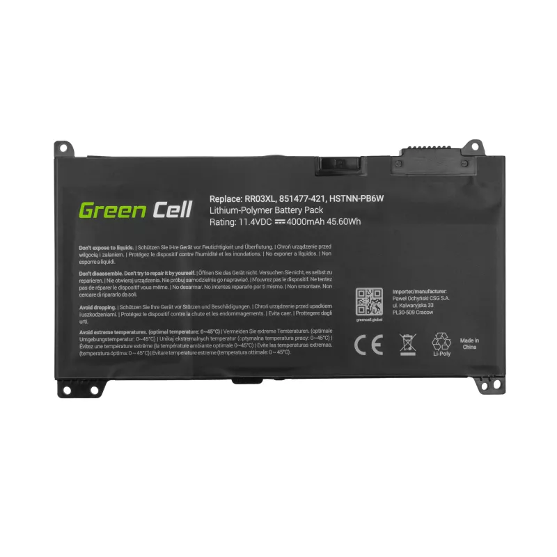 Green Cell HP122 sülearvuti varuaku (HP122)