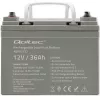 Suletud AGM UPS-aku QOLTEC 53084 12V 36Ah LongLife