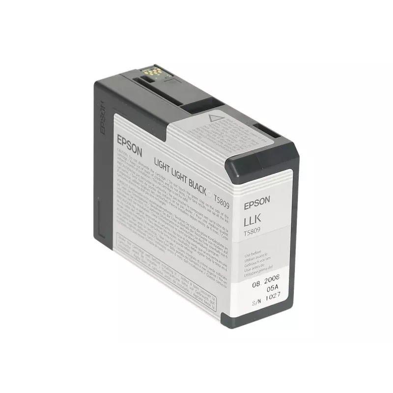 Epson üksikpakend hele hele must T580900, hele hele must, pigmendipõhine tint, 80 ml, 1 tk