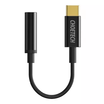 Audio adapter CHOETECH USB USB-C (isane) 3,5 mm AUX-le (emane) mudel AUX003