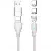 USB-kaabel 4smarts 541236 USB 2.0 1,8 m USB C Valge