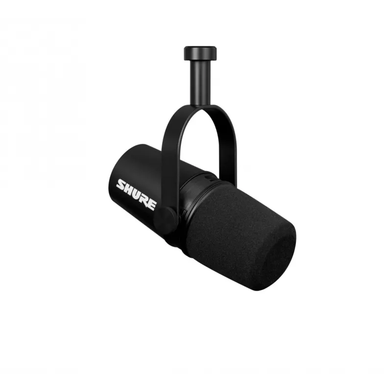 Shure MV7-X mikrofoni must stuudiomikrofon