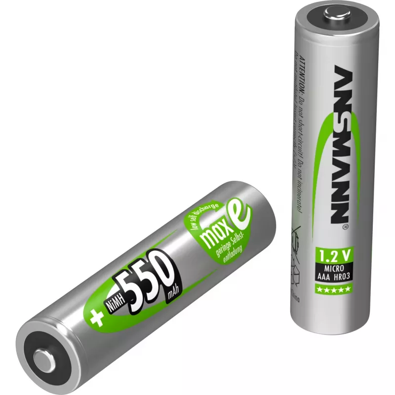 Ansmann blister 4 x akku AAA 550 mAh
