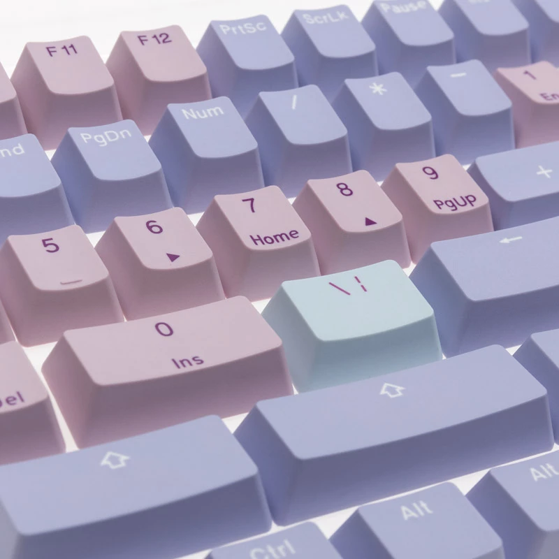 Klaviatuurikomplekt Ducky Macaron PBT Doubleshot 133 klahviga mehaanilistele klaviatuuridele, Ducky DCA132-USMACOEPD1