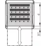 SCHROFF 19SHELF TELE.2U 600D RAL7035 - Rack-Accessory (22130353)