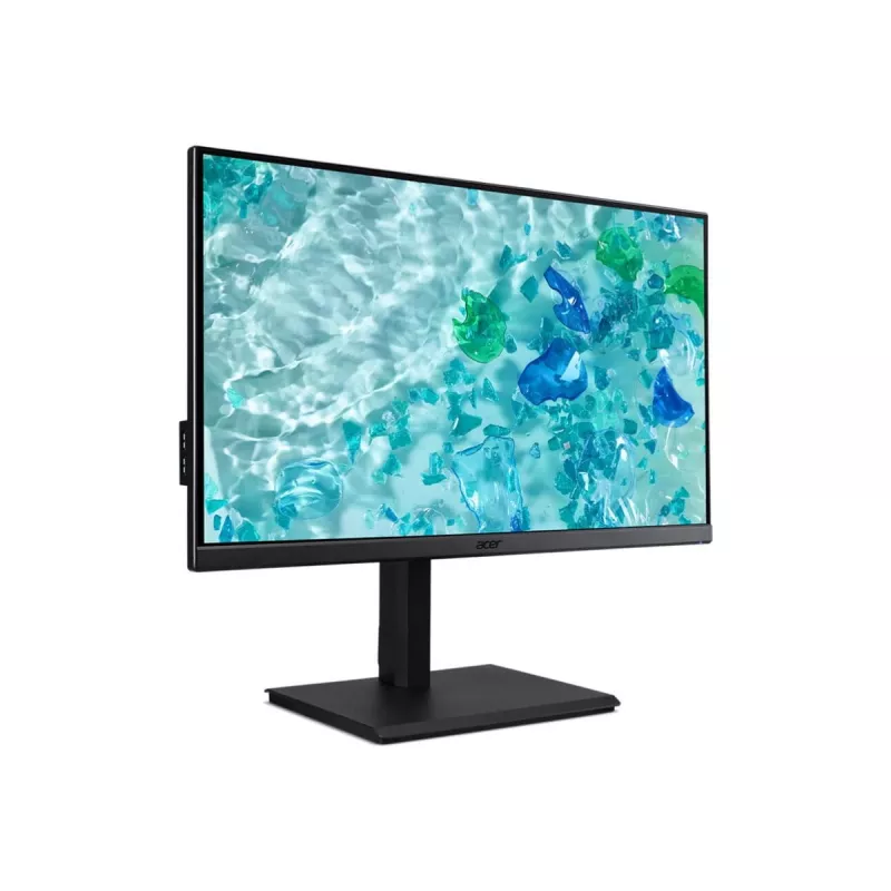 Acer Vero B247YE Monitor 60,5 cm 23,8 tolli - Full-HD, IPS, 100Hz, HDMI, DisplayPort, VGA, USB 3.2 Hub, Kõlar [Energiaklass E] (UM.QB7EE.E29)