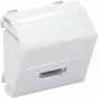 OBO Bettermann multimeediumikandur HDMI MTS-HD S RW1 pistikupesa kruviga 45x45mm (6104814)