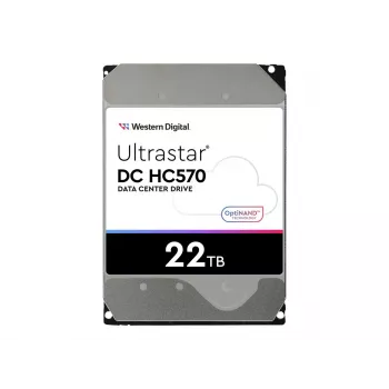 3,5-tolline SAS-kõvaketas Western Digital Ultrastar DH HC570 22 TB, 12 Gbit/s, 7200 p/min, 512 MB vahemälu