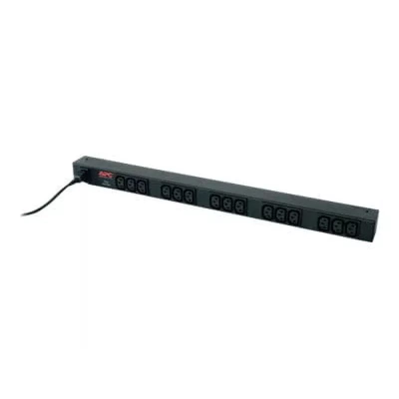 APC RACK PDU BASIC ZERO U 10A 230V toitejaotusseade (PDU) 15 vahelduvvoolu pistikupesa 0U Must