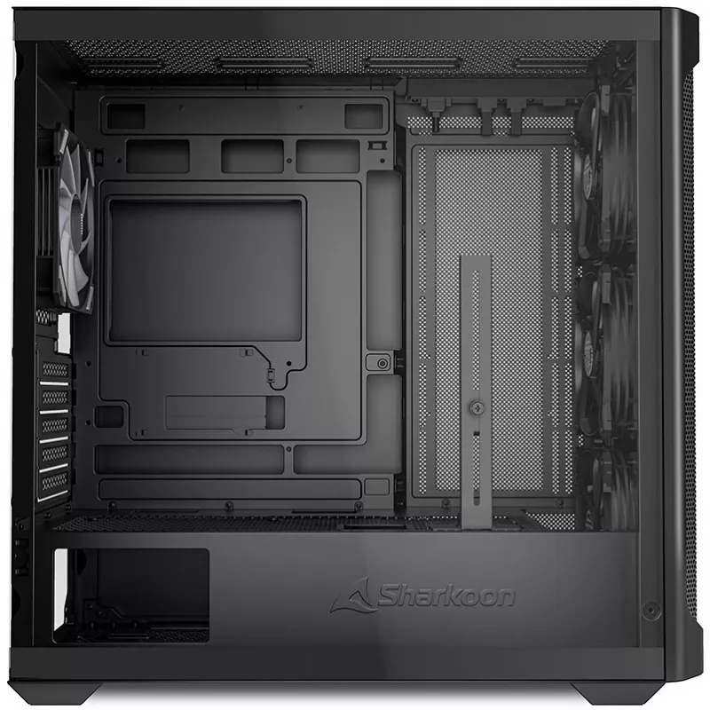 Sharkoon MK4W RGB Strip Micro Tower Must