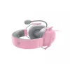 Peakomplekt Razer Mustshark V2 X juhtmega binauraalne mänguripeakomplekt, 3,5 mm, virtuaalne 7.1, 32 Ω, poroloonist kõrvapadjad, roosa