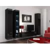 Cama Vitriinkapp VIGO '180' 180/40/30 must/must läikiv