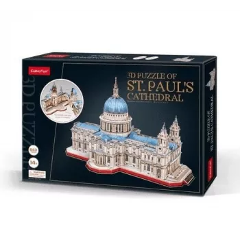 3D pusle cubicfun St. Paul’s Cathedral model 306-20270 — arhitektuuriline koopiakomplekt
