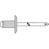 Pimeneet GESIPA 4x8 mm suur flange, haardevahemik 3,0–5,0 mm, pakendis 500 tk