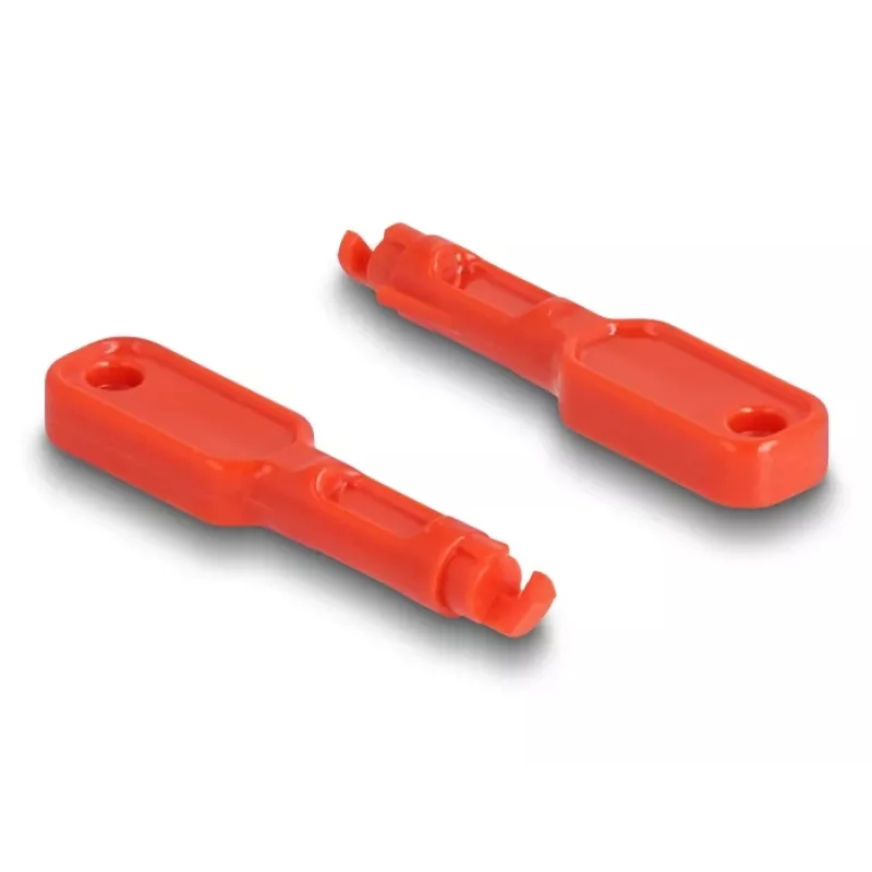 Pordiblokeerija DeLOCK 20928 RJ-45 punane plastik 11 tk