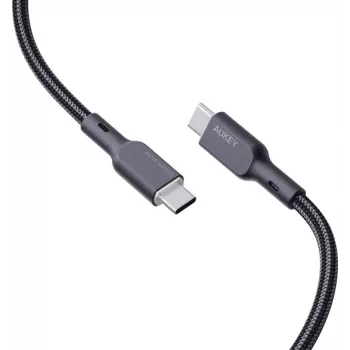 AUKEY CB-KCC101 Nailonkaabel USB C - USB C 1m