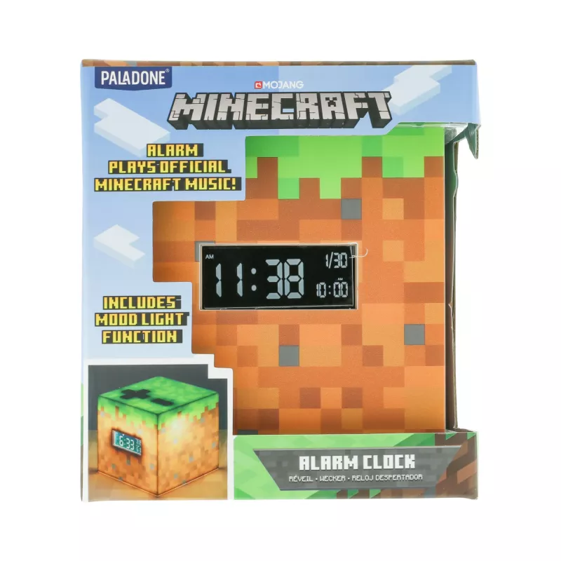 Paladone Minecraft Alarm Clock