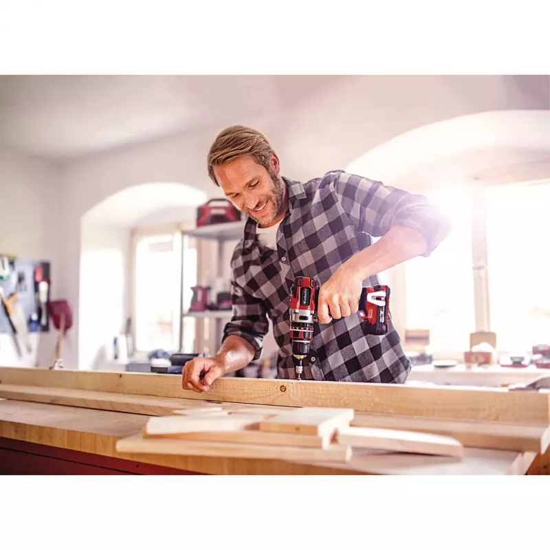 Einhell Expert Plus TE-CD 18 Li - Pöördvasar/puurkeeraja - Juhtmeta - 2 kiirust - Padrunivõti 13 mm - 60 N·m - ilma akuta - 18 V
