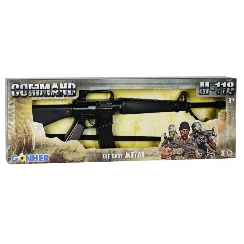 Pulio Commando vintpüss GONHER 118/6 Metal — mängunoolerelv, 8 kuuli
