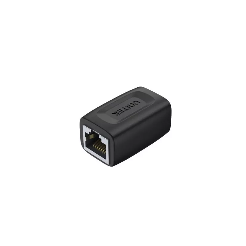 Kaabli soovahetaja Unitek A1026BK RJ-45 emane-emane Cat7 1 Gbit/s must