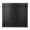 EXTRALINK LITE 9U 530X400 SEINAKINNITATAV RACK-KAPP MUST RIIULIGA