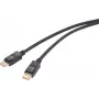 Renkforce DisplayPort-ühenduskaabel pistik 2.00 m must RF-6562820 8K UHD (RF-6562820)