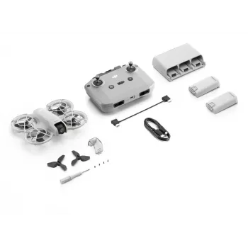DJI Neo Fly More Combo (DJI-RC-N3) kerge 135 g droon 4K Ultra HD kaameraga, kuni 18 minutit lennuaega ühe laadimisega, 3x akud, kaugjuhtimispult