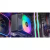 Õhkjahuti TACENS Mars Gaming MCPU-X3, 90 mm ventilaator, TDP 150 W, ühilduv LGA/AM4/AM5, must