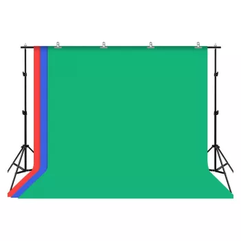 Puluz 2x3m fototausta komplekt/alust + fototaustad 3 tk PKT5205