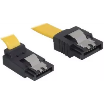 SATA kaabel DeLOCK 82812 0,7 m SATA 7-kontaktiline kollane