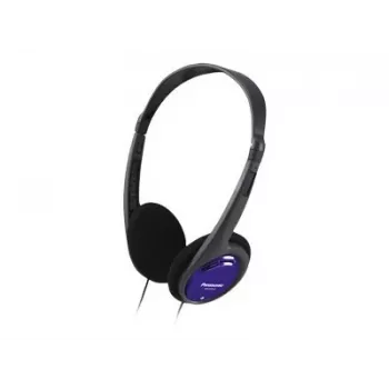 Panasonic RP-HT010E-A must/sinine kõrvaklapid 1,2 m kaabel ülikerged