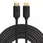 Baseus 2x HDMI 2.0 4K 30Hz kaabel, 3D, HDR, 18Gbps, 8m (must)