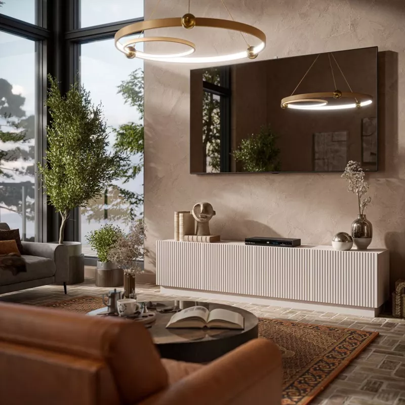 Cama LIVERTI TV-kapp 200x42x48 kašmiirhall