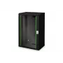 Digitus Unique DN-19 20-U-SW - kapp - võrgukapp - sobib seinapaigalduseks - must, RAL 9005 - 20U - 48,3 cm (19) (DN-19 20-U-SW)