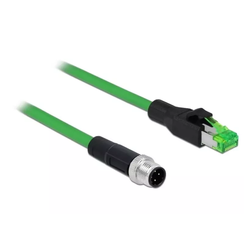 Võrgukaabel DeLOCK 85438 RJ45 Ethernet Cat6 2m Must