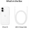 MOBIILTELEFON IPHONE 16/128GB VALGE MYE93 APPLE