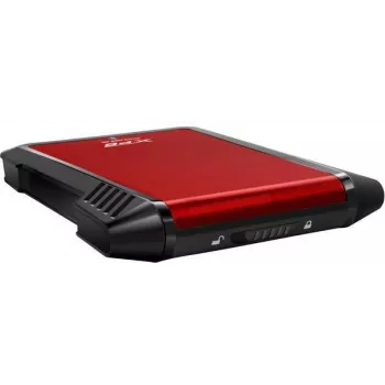 ADATA EX500 HDD/SSD korpus Must, Punane 2,5 tolline
