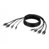 Belkin Secure KVM Combo kaabel - Video- / USB- / Audio-kaabel - TAA-vastav - USB, Mini-Pistik, HDMI (M)
