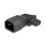 Toiteadapter DeLOCK 80473 C14 to C7 2,5A 90° Must