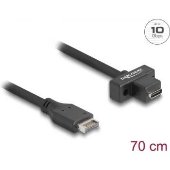 DeLOCK USB-kaabel Type-E Key A 20-pin isane USB USB-C emasele 70 cm