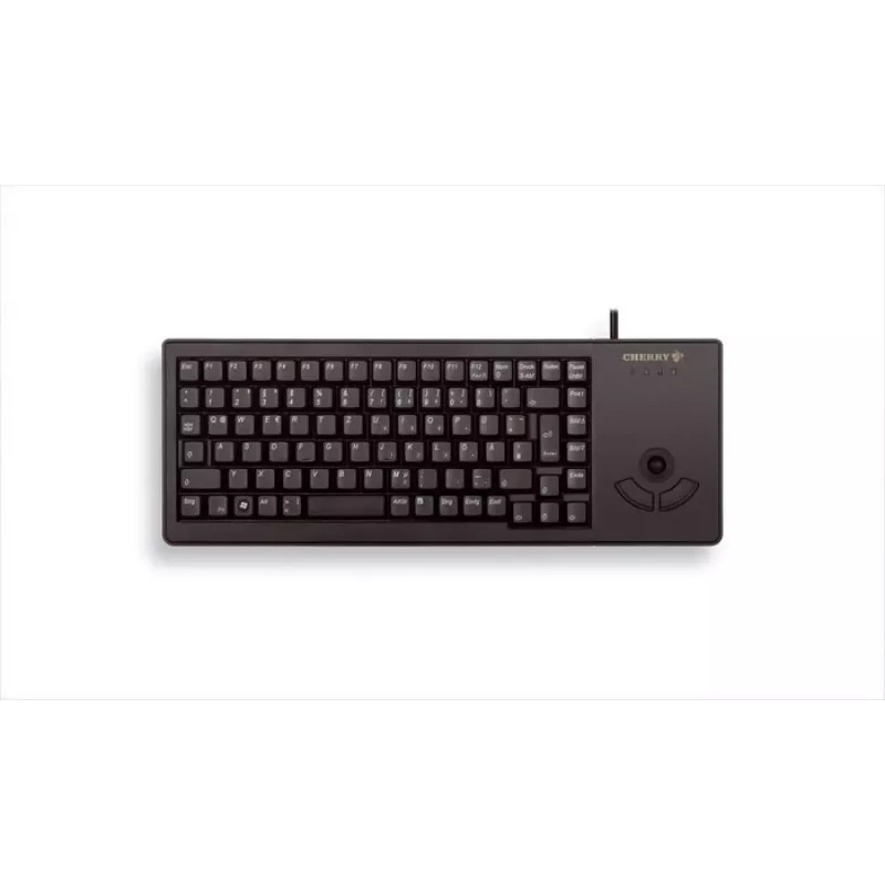 CHERRY XS Trackball klaviatuur universaalne USB QWERTY USA inglise must