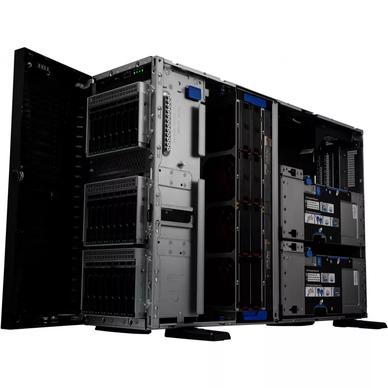Tower server HP Enterprise HPE ProLiant ML350 Gen11 4514Y 2.0GHz 16c 1P 2x32GB-R 8SFF MR408i-o 2x480GB SSD 2x1000W PS EU