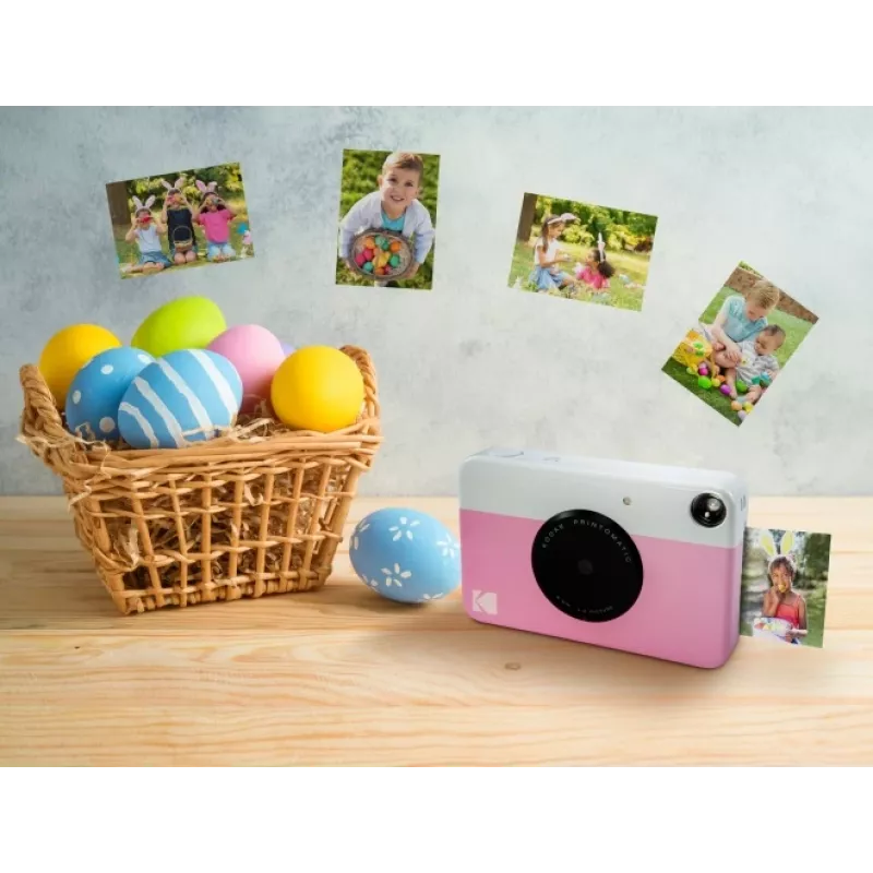 Kodak PRINTOMATIC hetkeprinterkaamera, 2x3'', roosa