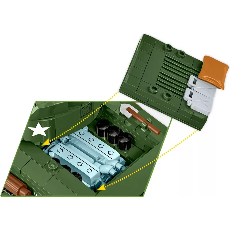 Klotsid Sherman M4A2E8 865 klotsi