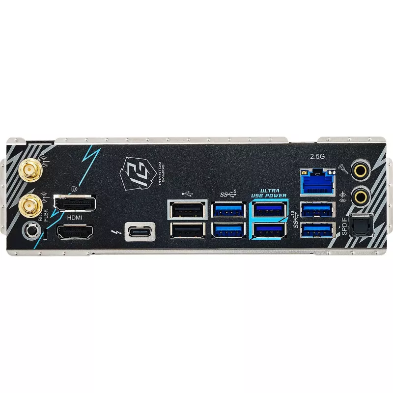 Emaplaat ASRock B860M Lightning WiFi — Intel B860, LGA1851, microATX, DDR5, 4 DIMM, Wi‑Fi 6E, 2.5Gb LAN, Thunderbolt 4